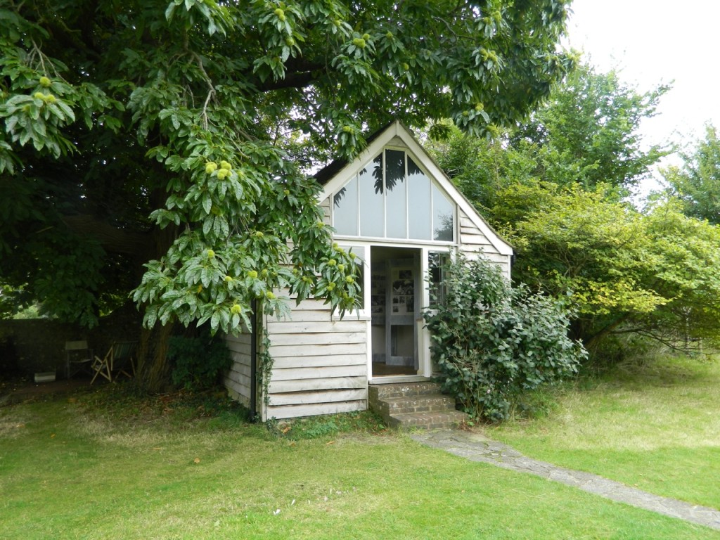 Virginia Woolf's writing shed