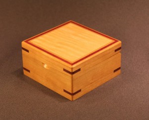 This keepsake box is similar to the one Jacob makes for Laura in Temptation.