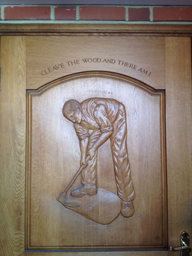 The door of the Chair Museum at Stewart Lindford Furniture Maker in High Wycombe