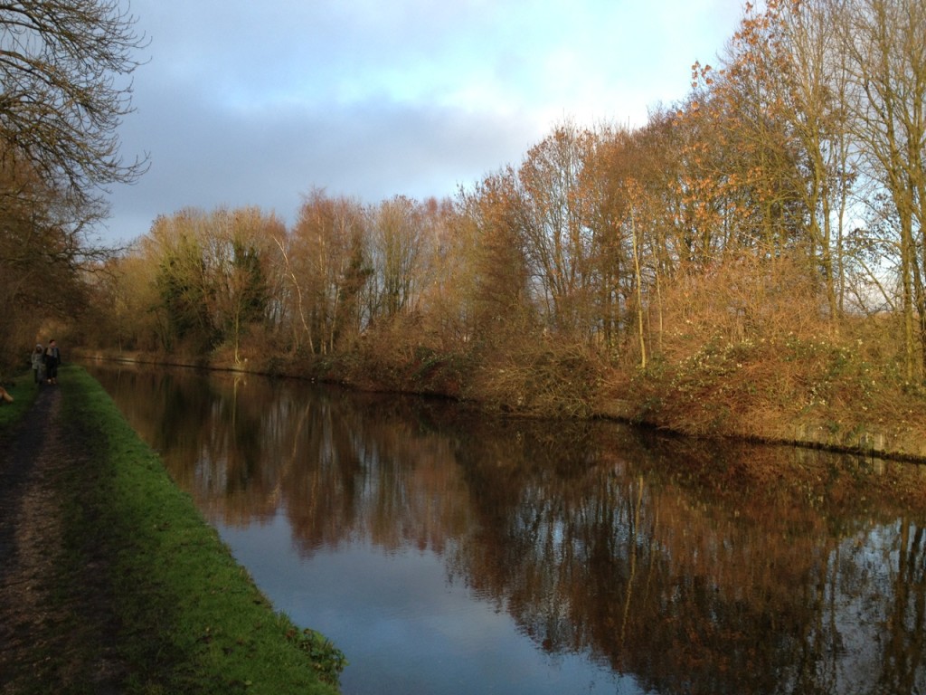 Along the Grand Union Canal